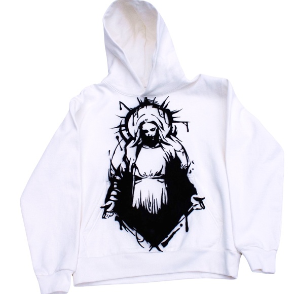 ANGEL custom airbrush hoodie NWOT - Picture 1 of 1
